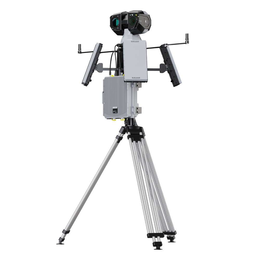 Автономный детектор БПЛА Малахит-ОПТИК АВТО Р с радаром 