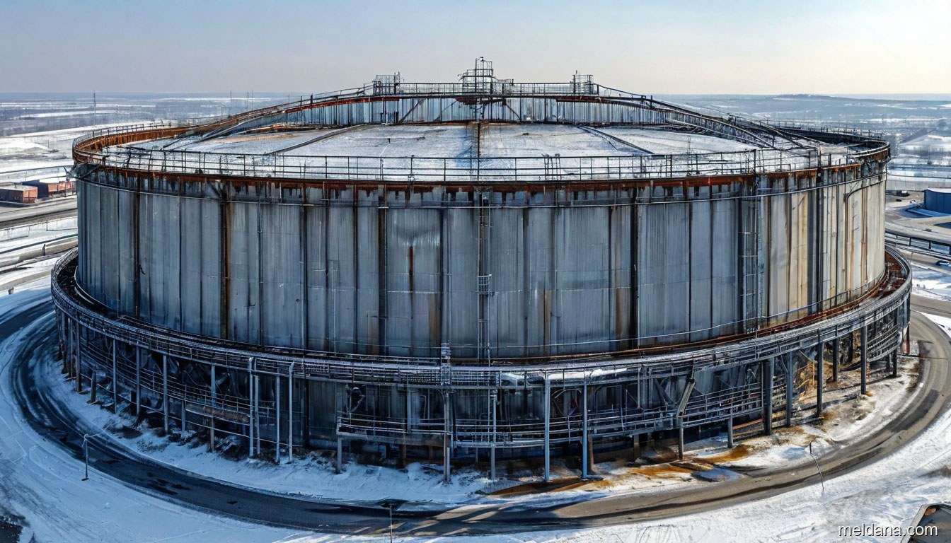 Антидроновая защита резервуара РВС-50000 Домодедово — ЗОК ЗАСЛОН по СП 542