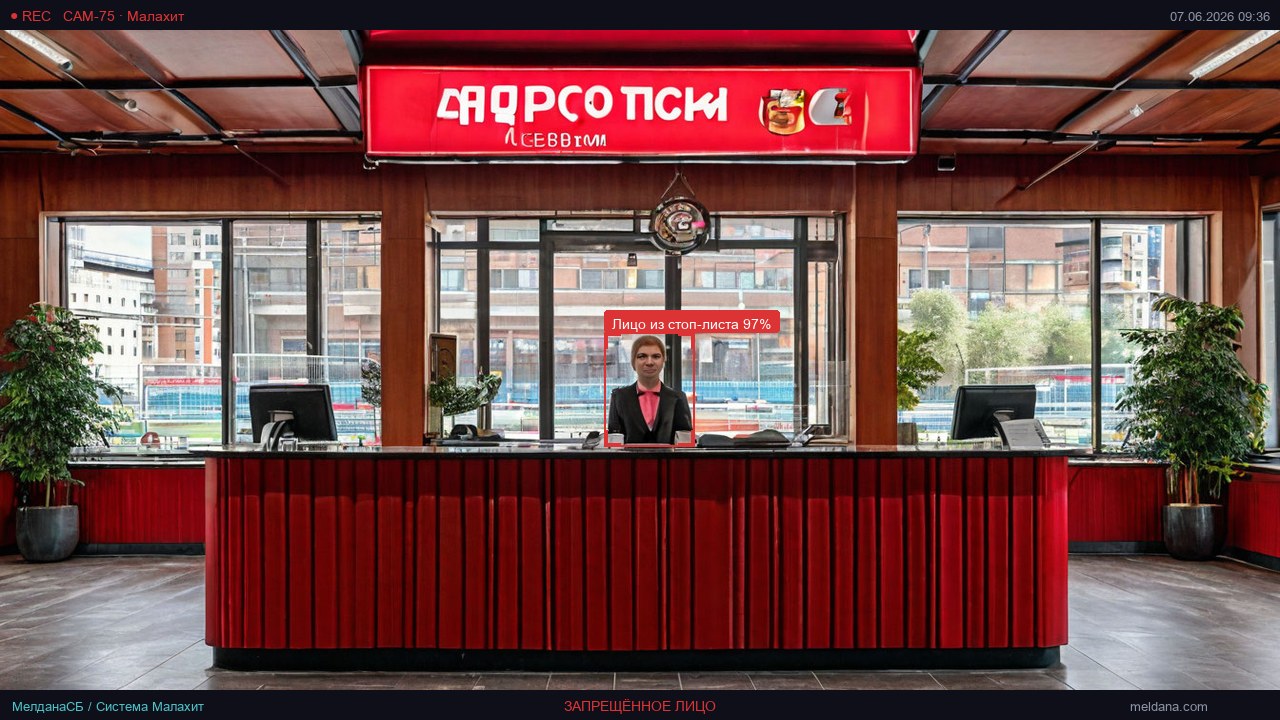 Детекция запрещённых лиц на стадионе в Домодедово — от 4 200 ₽/стадион/мес