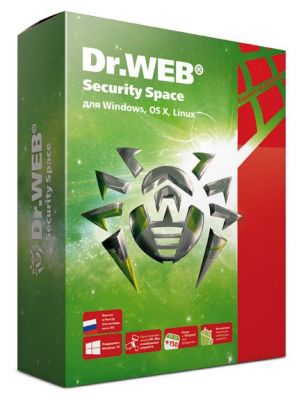 Ключ активации DR.Web Security Space 1PC 3Y (LHW-BK-36M-2-A3) 
